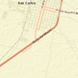 San Carlos Street Map