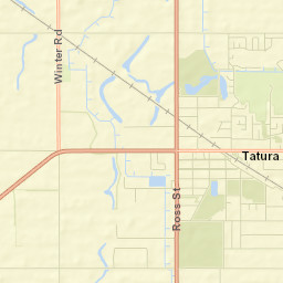 Tatura Street Map