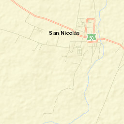 San Nicolás Street Map
