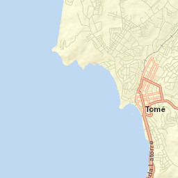 Tomé Street Map