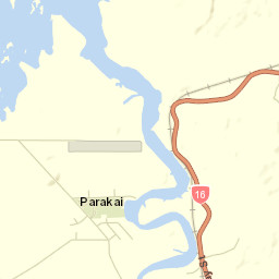 Parakai Street Map