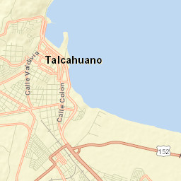 Talcahuano Street Map
