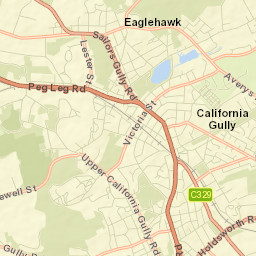 Eaglehawk Street Map