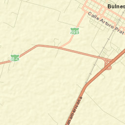 Bulnes Street Map