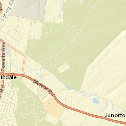East Bendigo Street Map