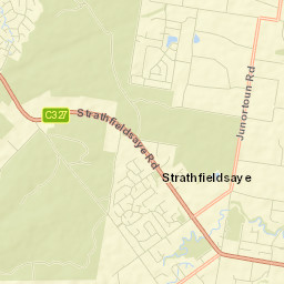 Strathfieldsaye Street Map