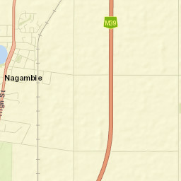 Nagambie Street Map