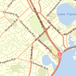 North Shore Street Map