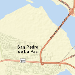 San Pedro de la Paz Street Map