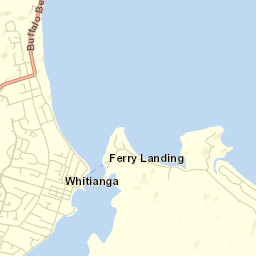 Whitianga Street Map