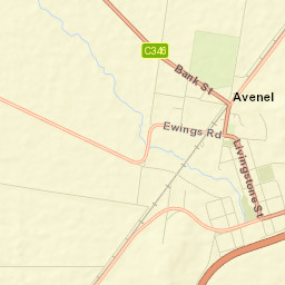 Avenel Street Map