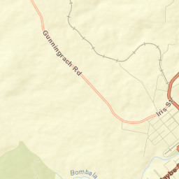 Bombala Street Map