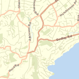Waitakere Street Map