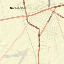 Naracoorte Street Map