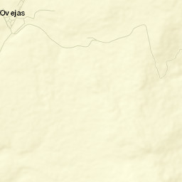 Las Ovejas Street Map