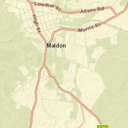 Maldon Street Map