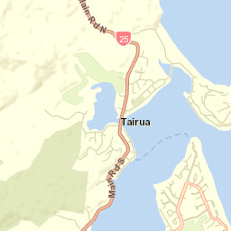 Tairua Street Map