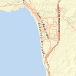 Coronel Street Map