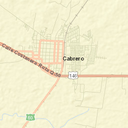 Cabrero Street Map