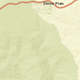 Dinner Plain Street Map