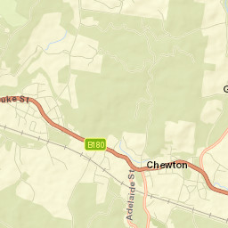 Chewton Street Map