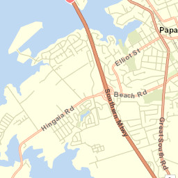 Papakura Street Map