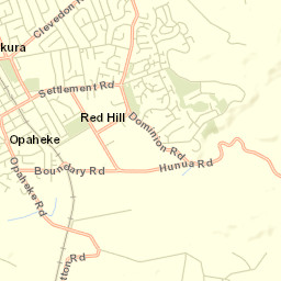 Red Hill Street Map