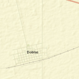 Doblas Street Map