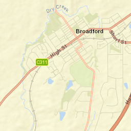 Broadford Street Map