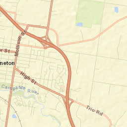 Kyneton Street Map