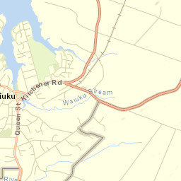 Waiuku Street Map