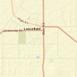 Lancefield Street Map