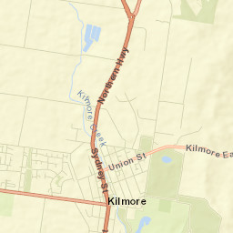 Kilmore Street Map