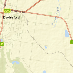 Daylesford Street Map