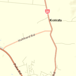 Paeroa Street Map