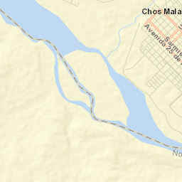 Chos Malal Street Map