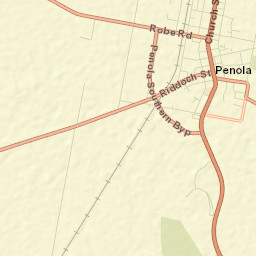 Penola Street Map