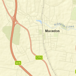 Macedon Street Map