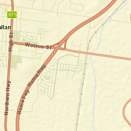 Wallan Street Map