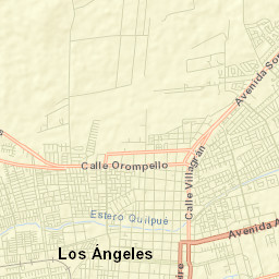 Los Ángeles Street Map