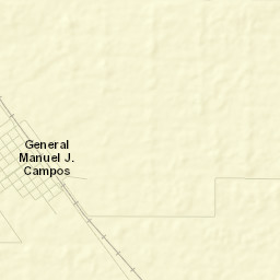 General Manuel J. Campos Street Map
