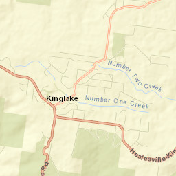 Kinglake Street Map