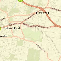 Brown Hill Street Map