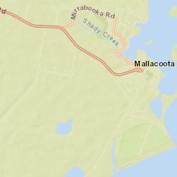 Mallacoota Street Map