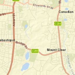 Mount Pleasant Street Map