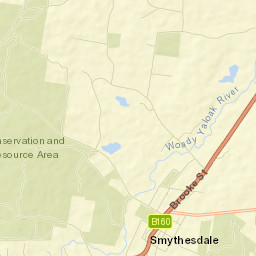 Smythesdale Street Map