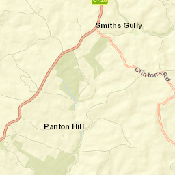 Panton Hill Street Map