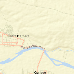 Santa Bárbara Street Map