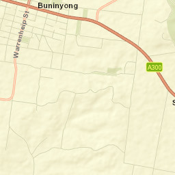 Buninyong Street Map