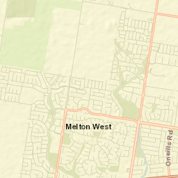 Melton West Street Map